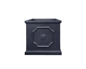 Clayfibre Lion Head Cube Planter - Grey